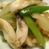 いかゲソの野菜カレー炒め♪